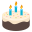 a small cake, delicious and moist