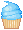 Blue Cupcaken